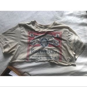 Budweiser Crop Top